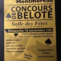 CONCOURS DE BELOTE